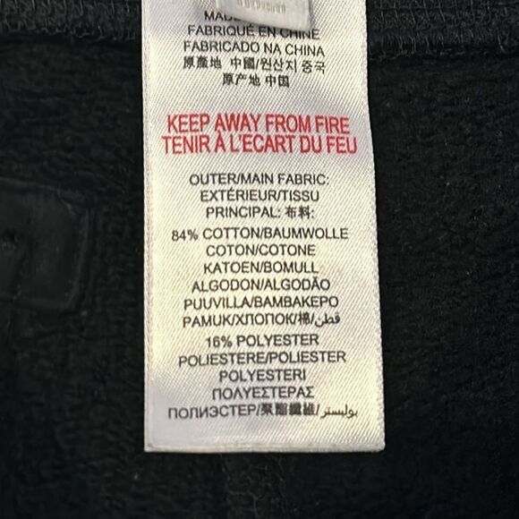 BURBERRY Boys Black Logo Sweatpants with Signature Plaid Trim in Pockets Size 5Y - Picture 5 of 8